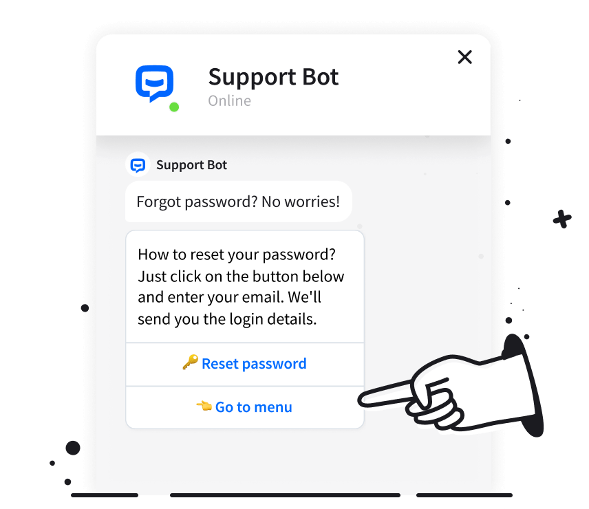 Chatbot contextual copy