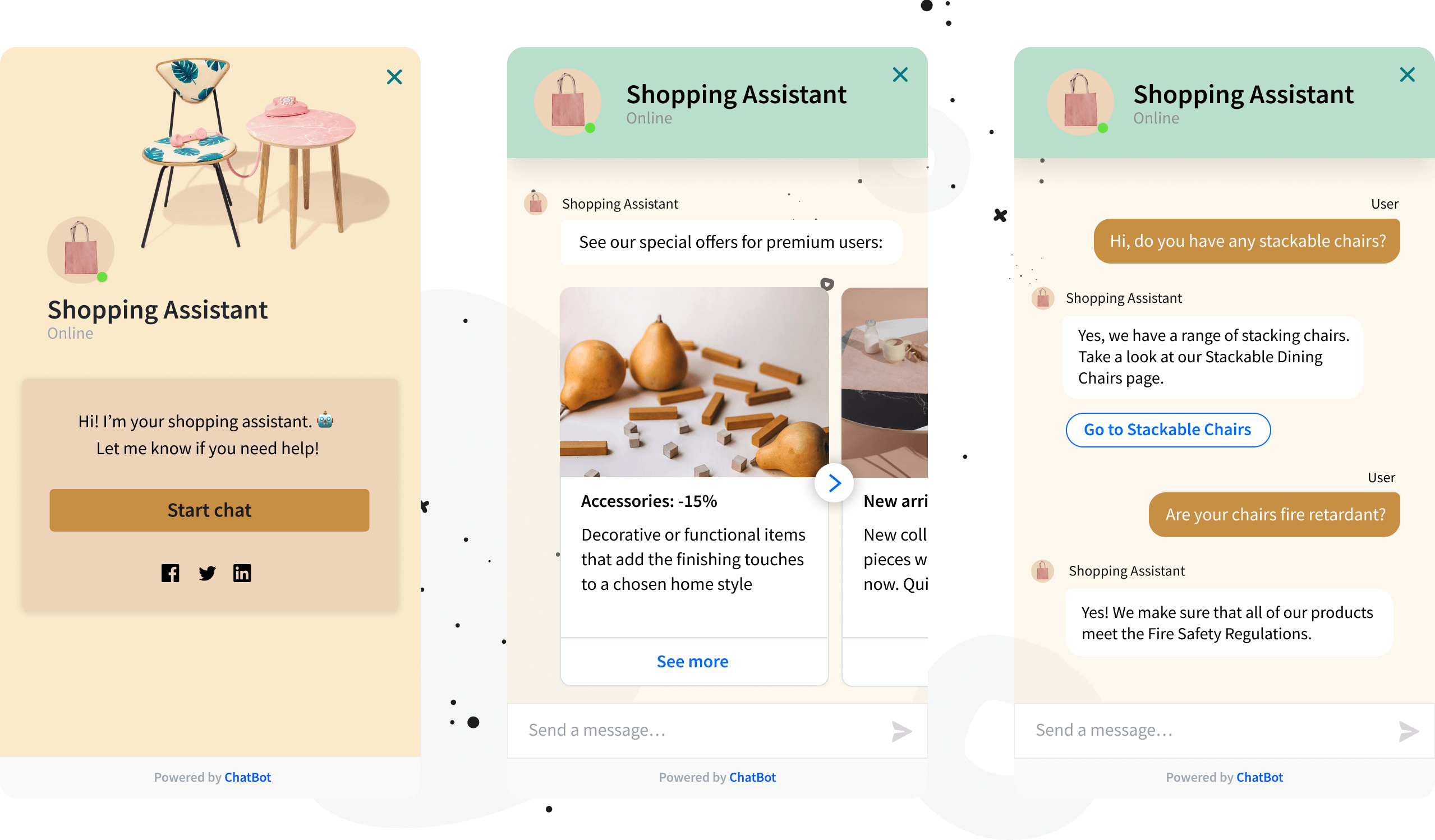 Chat Widget example