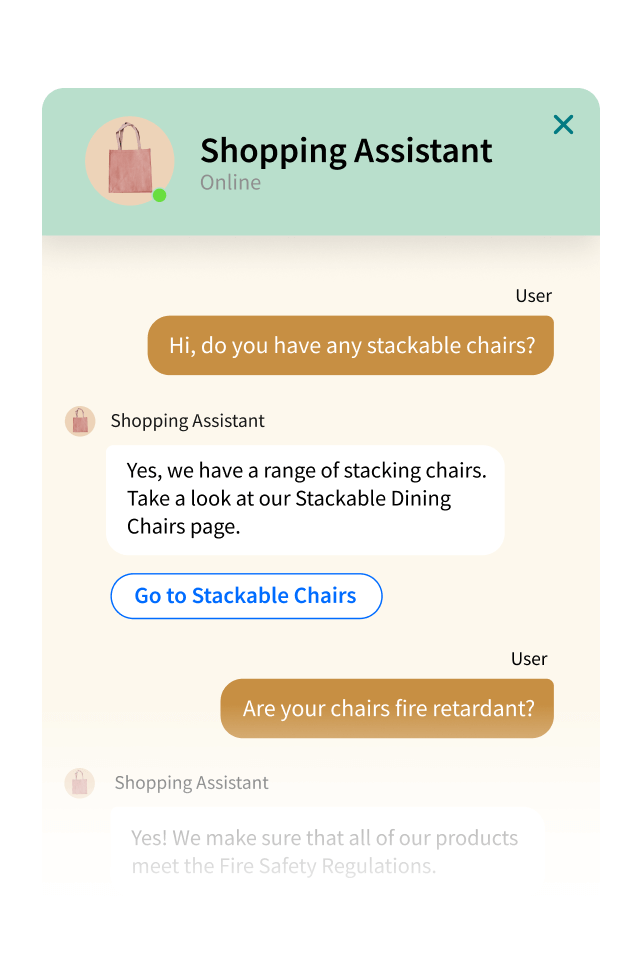 Chat Widget example